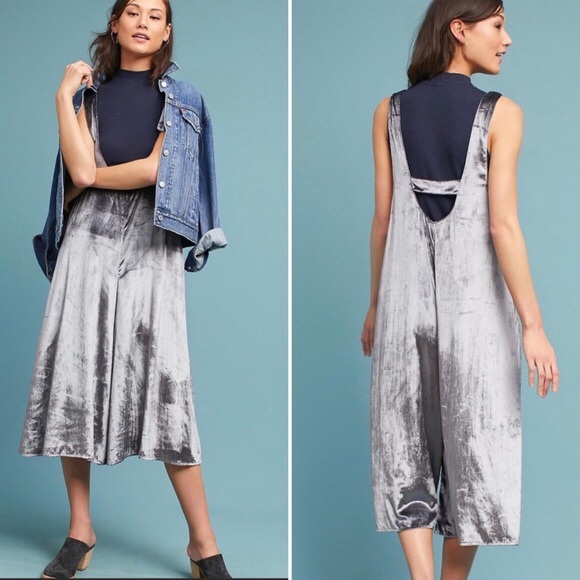 Maeve velvet jumpsuit Clearance